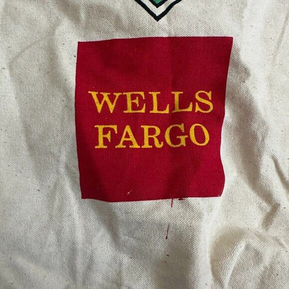 Vintage MLB San Diego Padres Canvas Bag Swinging Baseball 1990's Sycuan - Picture 3 of 5